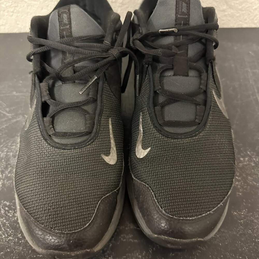 Nike Training Air Max Alpha 2 sneakers in triple black. Men's Size 10
